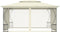 vidaXL - Prieel - met - netten - 300x400x265 - cm - crèmekleurig