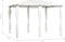vidaXL - Prieel - met - paalhoezen - 160 - g/m² - 3x3x2,6 - m - antracietkleurig