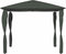 vidaXL - Prieel - met - paalhoezen - 160 - g/m² - 3x3x2,6 - m - antracietkleurig