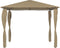 vidaXL - Prieel - met - paalhoezen - 160 - g/m² - 3x3x2,6 - m - taupe