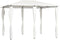vidaXL - Prieel - met - paalhoezen - 160 - g/m² - 3x4x2,6 - m - crèmekleurig