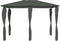 vidaXL - Prieel - met - paalhoezen - 160 - g/m² - 3x4x2,6 - m - antracietkleurig