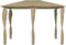 vidaXL - Prieel - met - paalhoezen - 160 - g/m² - 3x4x2,6 - m - taupe