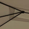 vidaXL - Prieel - met - paalhoezen - 160 - g/m² - 3x4x2,6 - m - taupe