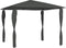 vidaXL - Prieel - met - paalhoezen - 160 - g/m² - 3x4x2,6 - m - taupe
