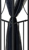 vidaXL - Prieel - met - zijwanden - 400x300x270 - cm - staal - antracietkleurig