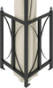 vidaXL - Prieel - met - zijwanden - en - dubbel - dak - 3x3 - m - taupe