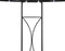 vidaXL - Prieel - rond - 300x290 - cm - antraciet