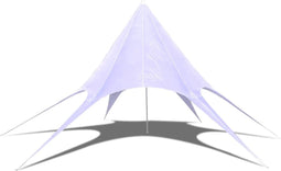 vidaXL - Prieel - zeshoekige - ster - 10 - m