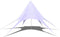 vidaXL - Prieel - zeshoekige - ster - 10 - m