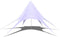 vidaXL - Prieel - zeshoekige - ster - 14 - m