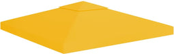 vidaXL - Prieeldak - 2-laags - 310 - g/m² - 3x3 - m - geel