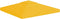 vidaXL - Prieeldak - 2-laags - 310 - g/m² - 3x3 - m - geel