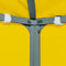 vidaXL - Prieeldak - 2-laags - 310 - g/m² - 3x3 - m - geel