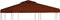 vidaXL - Prieeldak - 2-laags - 310 - g/m² - 3x3 - m - terracottakleurig