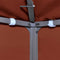 vidaXL - Prieeldak - 2-laags - 310 - g/m² - 3x3 - m - terracottakleurig
