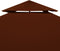 vidaXL - Prieeldak - 2-laags - 310 - g/m² - 3x3 - m - terracottakleurig