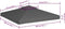vidaXL - Prieeldak - 2-laags - 310 - g/m² - 3x3m - taupe