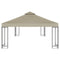 vidaXL - Prieeldak - 2-laags - 310 - g/m² - 3x3m - taupe