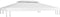vidaXL - Prieeldak - 2-laags - 310 - g/m² - 4x3 - m - wit