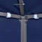 vidaXL - Prieeldak - 2-laags - 4x3m - 310 - g/m² - blauw