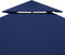 vidaXL - Prieeldak - 2-laags - 4x3m - 310 - g/m² - blauw