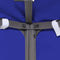 vidaXL - Prieeldak - 2-laags - 4x3m - 310 - g/m² - blauw