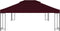 vidaXL - Prieeldak - 2-laags - 4x3m - 310 - g/m² - bordeaux