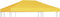 vidaXL - Prieeldak - 270 - g/m² - 4x3 - m - geel
