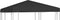 vidaXL - Prieeldak - 270 - g/m² - 4x3 - m - wit