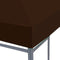vidaXL - Prieeldak - 310 - g/m² - 3x3 - m - bruin