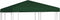 vidaXL - Prieeldak - 310 - g/m² - 3x3 - m - groen