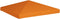 vidaXL - Prieeldak - 310 - g/m² - 3x3 - m - oranje