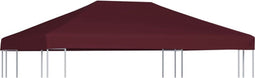 vidaXL - Prieeldak - 310 - g/m² - 3x4 - m - bordeaux