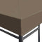 vidaXL - Prieeldak - 310 - g/m² - 3x4 - m - bordeaux
