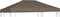 vidaXL - Prieeldak - 310 - g/m² - 3x4 - m - bordeaux