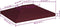 vidaXL - Prieeldak - 310 - g/m² - 3x4 - m - bordeaux