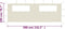 vidaXL - Prieelzijwand - met - ramen - 4x2 - m - blauw