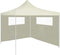 vidaXL - Prieelzijwand - met - ramen - 6x2 - m - wit
