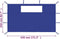 vidaXL - Prieelzijwanden - met - ramen - 2 - st - blauw