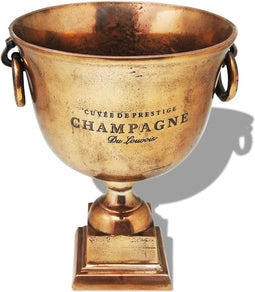 vidaXL - Prijzenbeker - champagnekoeler - koperbruin