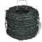 vidaXL - Prikkeldraad - rol - 100m - (Groen)