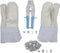 vidaXL - Prikkeldraadaccessoireset - met - bevestigingstang, - handschoenen