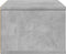 vidaXL - Printerkastje - 40x32x22,5 - cm - bewerkt - hout - betongrijs