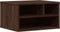 vidaXL - Printerkastje - 40x32x22,5 - cm - bewerkt - hout - bruin - eikenkleurig