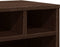 vidaXL - Printerkastje - 40x32x22,5 - cm - bewerkt - hout - bruin - eikenkleurig