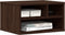 vidaXL - Printerkastje - 40x32x22,5 - cm - bewerkt - hout - bruin - eikenkleurig