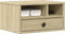 vidaXL - Printerkastje - 40x32x22,5 - cm - bewerkt - hout - sonoma - eikenkleurig