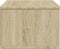 vidaXL - Printerkastje - 40x32x22,5 - cm - bewerkt - hout - sonoma - eikenkleurig