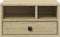 vidaXL - Printerkastje - 40x32x22,5 - cm - bewerkt - hout - sonoma - eikenkleurig
